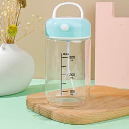 image-Automatic Shaker Rechargeable Portable Quiet Milkshake Cup Electric Shake Bottle Leak-proof Blending Milk Cup Kitchen Gadgets