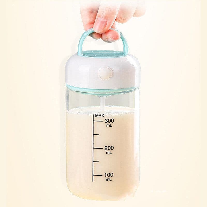 image-Automatic Shaker Rechargeable Portable Quiet Milkshake Cup Electric Shake Bottle Leak-proof Blending Milk Cup Kitchen Gadgets