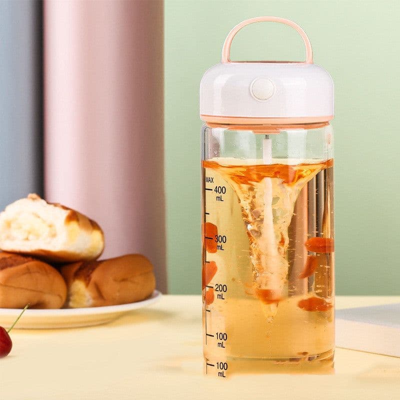 image-Automatic Shaker Rechargeable Portable Quiet Milkshake Cup Electric Shake Bottle Leak-proof Blending Milk Cup Kitchen Gadgets