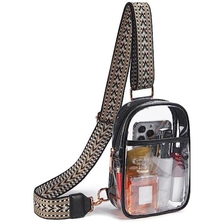 image-Women's Fashion Simple Hoof Flower Transparent Shoulder Bag