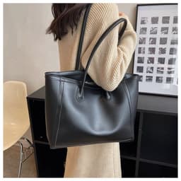 image-Commuter One Shoulder Tote Handbag