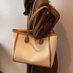 image-Commuter One Shoulder Tote Handbag