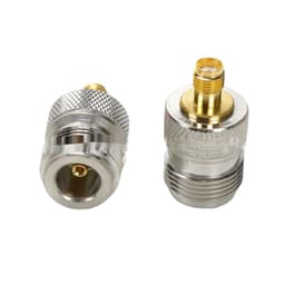 image-Pure Copper RF Converter Adapter N Female Connector To SMA Female Interface Female Connector