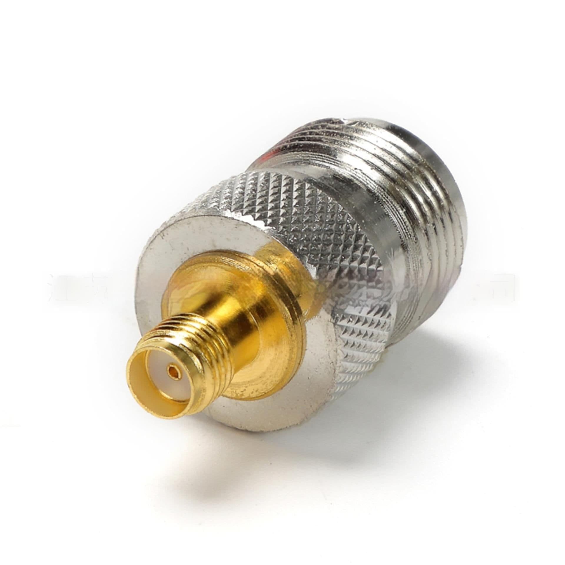 image-Pure Copper RF Converter Adapter N Female Connector To SMA Female Interface Female Connector