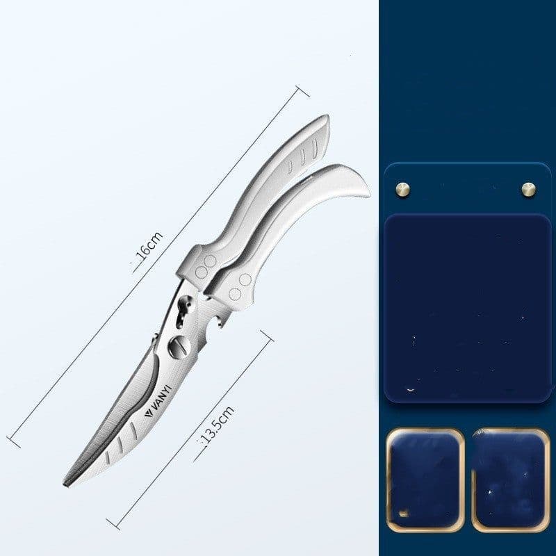 image-Multi-functional Kitchen Food Fish Bone Scissors Dedicated