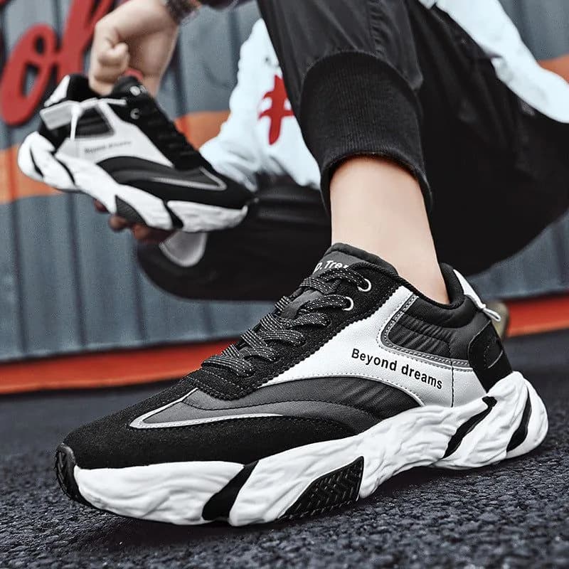 image-Lightweight Casual Sneakers Platform