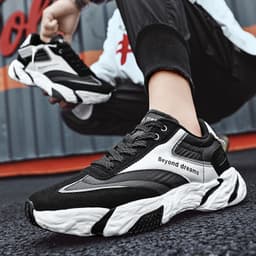 image-Lightweight Casual Sneakers Platform