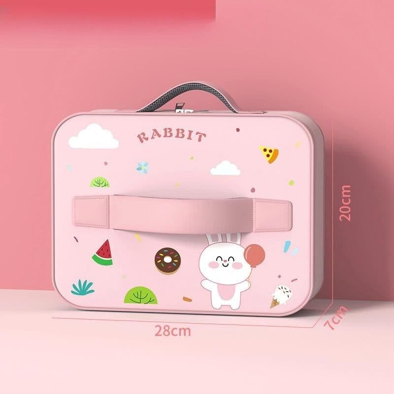 image-Children's Lunch Box Handbag Multi-layer Thermal Insulation Primary School Student Waterproof Handbag