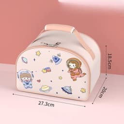 image-Children's Lunch Box Handbag Multi-layer Thermal Insulation Primary School Student Waterproof Handbag