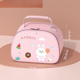 image-Children's Lunch Box Handbag Multi-layer Thermal Insulation Primary School Student Waterproof Handbag