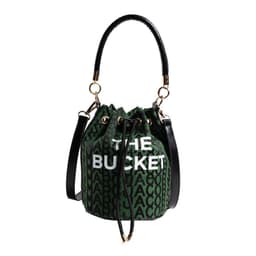 image-Fashion Alphabet Bucket Bag Retro Portable Messenger Bag