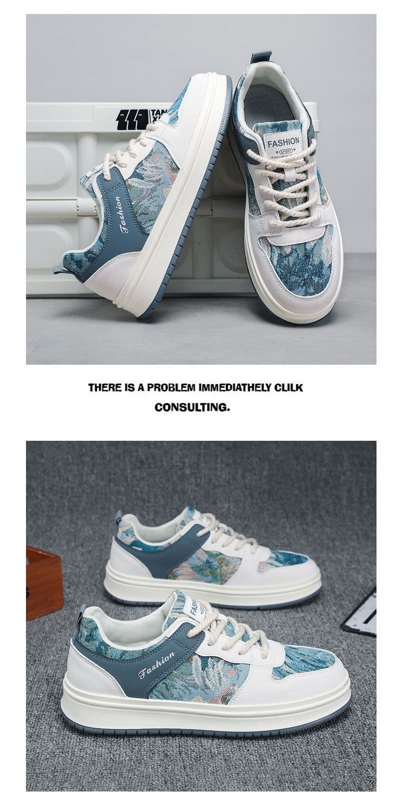 image-Niche Hemp Rope Men's Oil Painting Canvas Shoes Casual Shoes