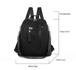 image-Women's Backpack Lightweight Oxford Cloth Large Capacity