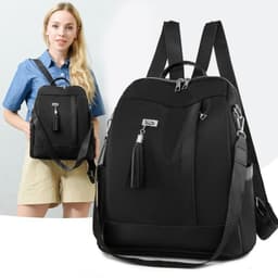 image-Women's Backpack Lightweight Oxford Cloth Large Capacity