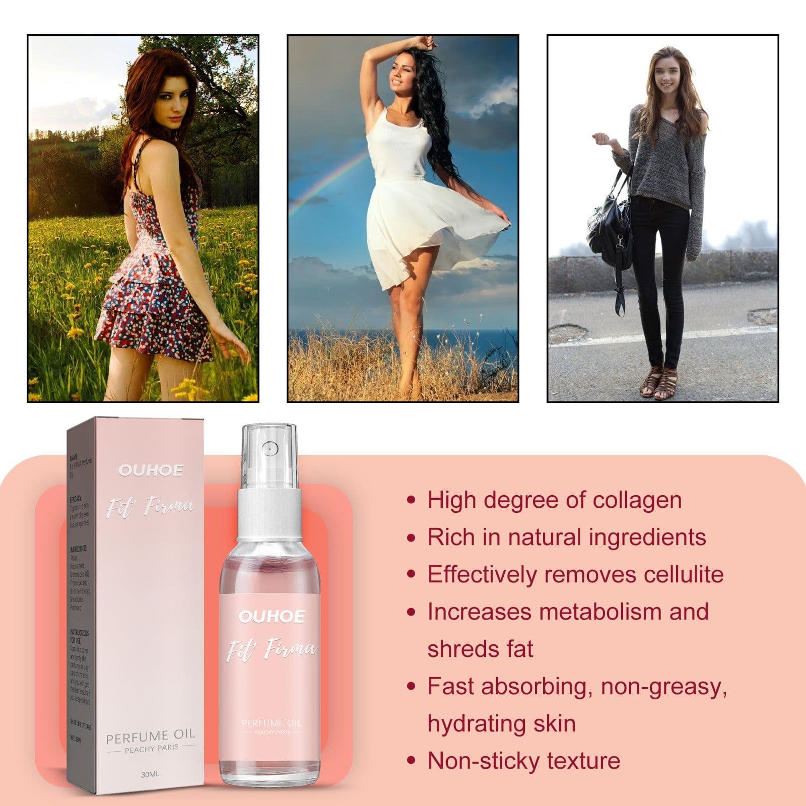 image-Body Firming Perfume Oil Spray