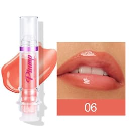 image-New Tube Lip Rich Lip Color Slightly Spicy Lip Honey Lip Glass Mirror Face Lip Mirror Liquid Lipstick