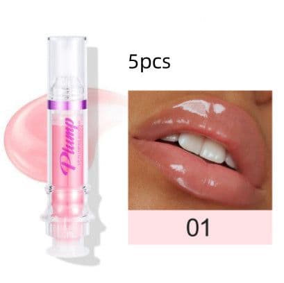 image-New Tube Lip Rich Lip Color Slightly Spicy Lip Honey Lip Glass Mirror Face Lip Mirror Liquid Lipstick