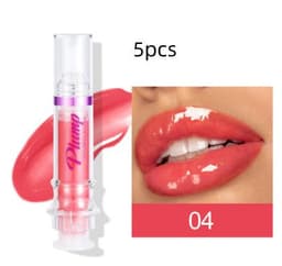 image-New Tube Lip Rich Lip Color Slightly Spicy Lip Honey Lip Glass Mirror Face Lip Mirror Liquid Lipstick