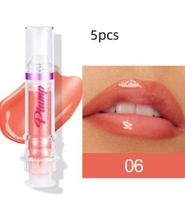 image-New Tube Lip Rich Lip Color Slightly Spicy Lip Honey Lip Glass Mirror Face Lip Mirror Liquid Lipstick