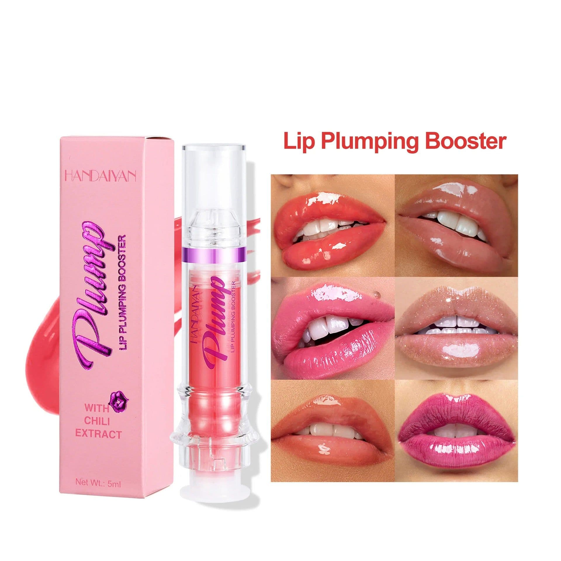 image-New Tube Lip Rich Lip Color Slightly Spicy Lip Honey Lip Glass Mirror Face Lip Mirror Liquid Lipstick