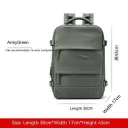 image-New Travel Backpack Women's Large Capacity Dry Wet Separation