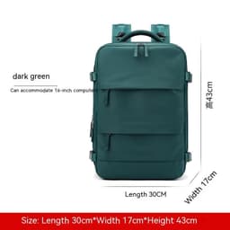 image-New Travel Backpack Women's Large Capacity Dry Wet Separation