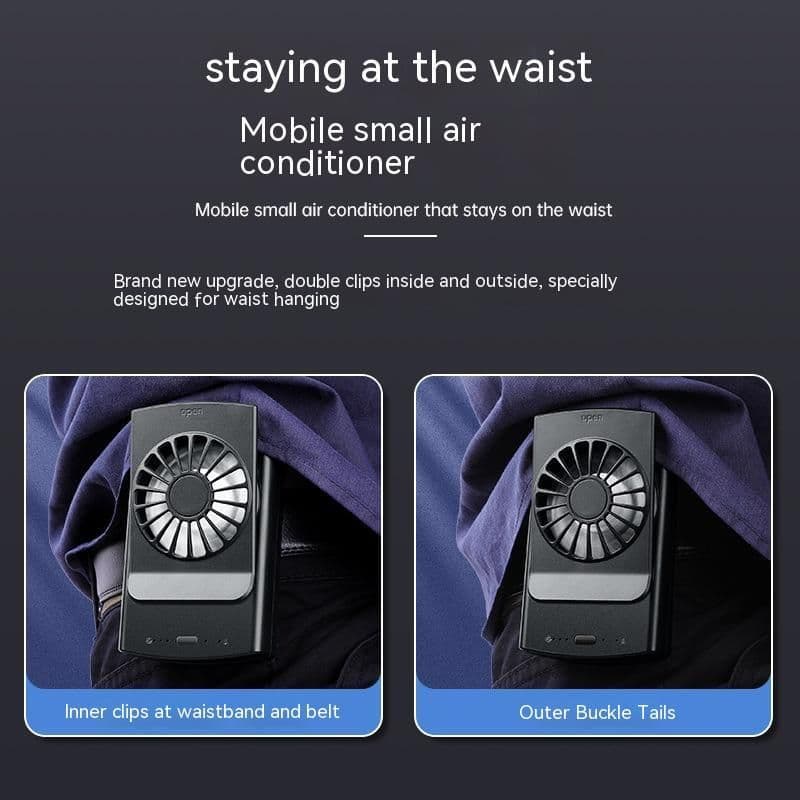 image-Outdoor Sports Portable Cooling Wrist Hanging Fan