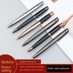 image-Business Metal Roller Pen Gun Gray Roller Pen Office Water-based Paint Pen