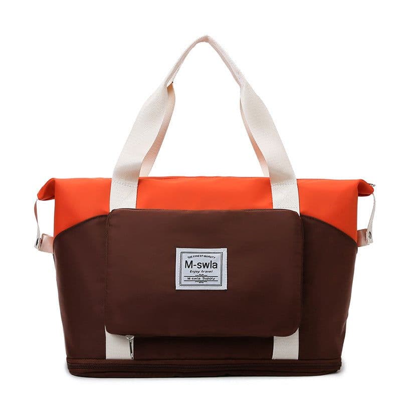 image-Large Capacity Folding Travel Bag