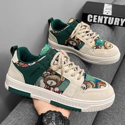 image-Summer Men's Shoes Trendy All-match Casual Flat Shoes