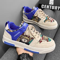 image-Summer Men's Shoes Trendy All-match Casual Flat Shoes