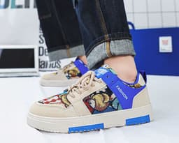image-Summer Men's Shoes Trendy All-match Casual Flat Shoes