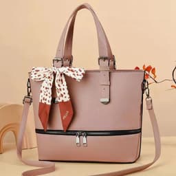 image-Women's Zipper Bag Fashionable Crossbody Large Capacity