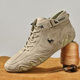 image-Male Ram Shoes High Cotton-padded Shoes Casual Fleece-lined