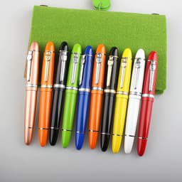 image-Business Office Metal Signature Signed Pearl Round Beads Neutral Ball Pen