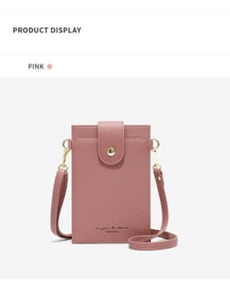 image-Mini Niche Korean Style Thin Women's Messenger Phone Bag