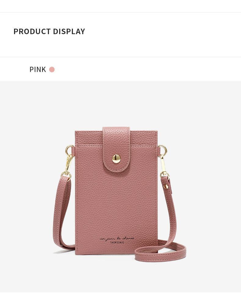 image-Mini Niche Korean Style Thin Women's Messenger Phone Bag