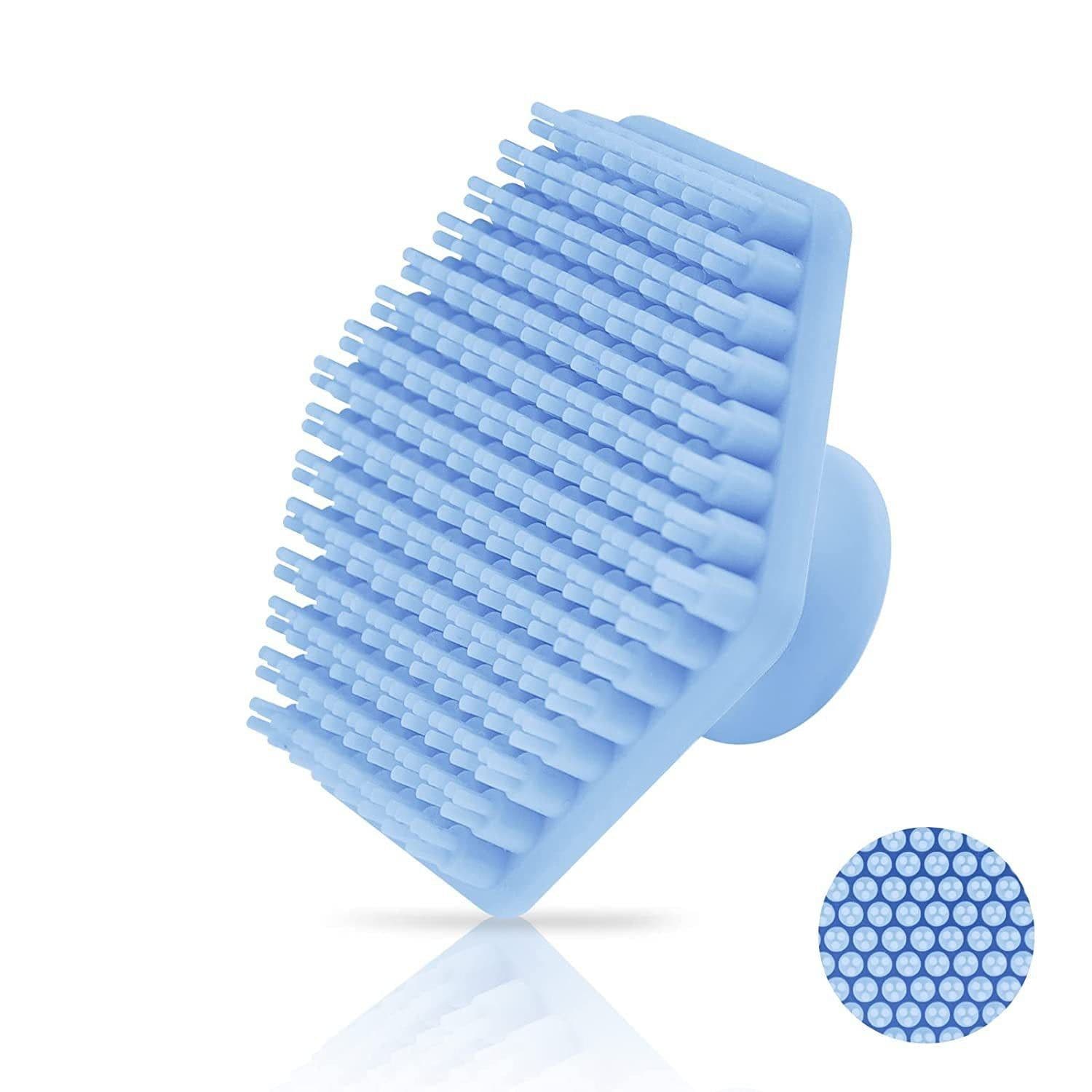 image-Cross-border Silicone Scrubber New Upgrade Gentle Silicone Face Brush Exfoliating Silicone Beard Facial Brush