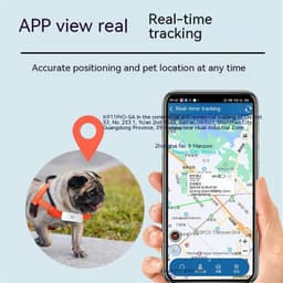 image-4G Pet Locator GPS BeiDou Dogs And Cats Sheep Anti-lost Waterproof Collar Remote Positioning Tracker