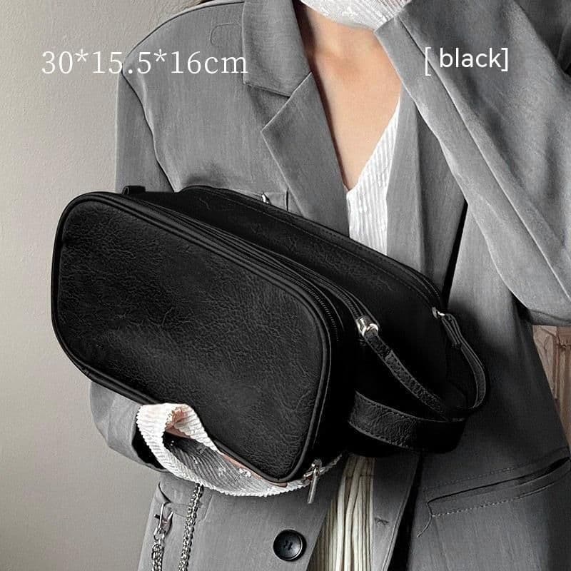 image-Large Capacity Portable Cosmetic Bag Women