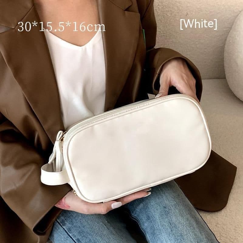 image-Large Capacity Portable Cosmetic Bag Women