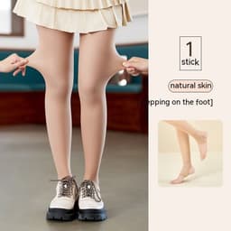 image-Women's Fashion Simple Flesh-colored Pantyhose