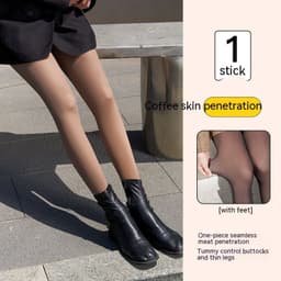 image-Women's Fashion Simple Velvet Bottoming Pantyhose