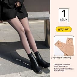 image-Women's Fashion Simple Velvet Bottoming Pantyhose