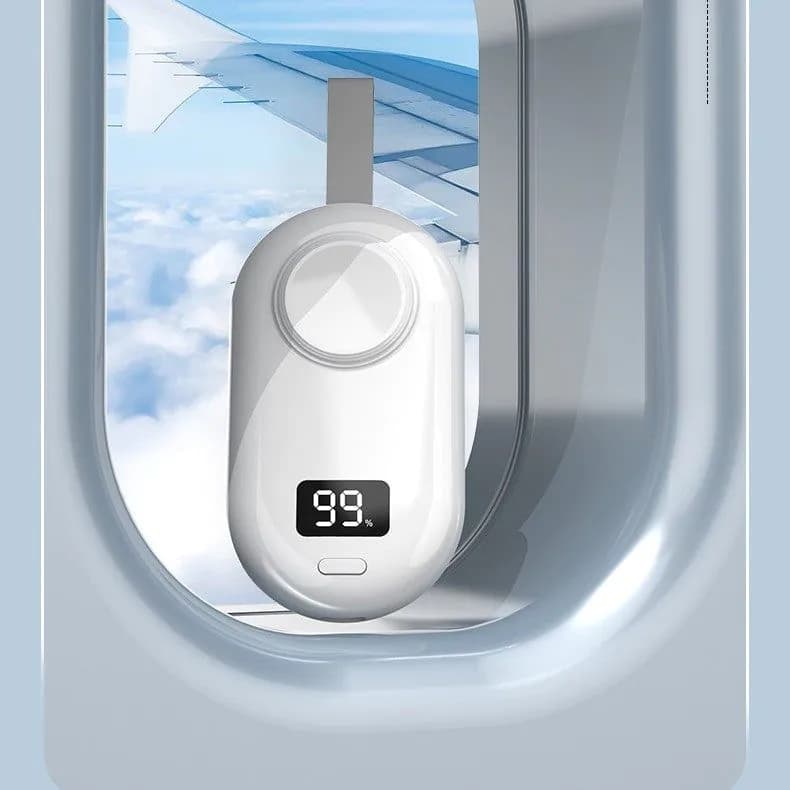 image-Plastic Wireless Power Bank Portable