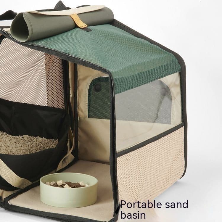 image-Large Capacity Expansion Backpack For Pets