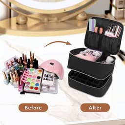 image-Nail Polish Cosmetic Bag Storage Bag