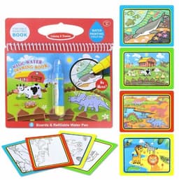 image-Children's Picture Books Water Painting Can Be Used Repeatedly With Clear Water Sketch Book Kindergarten Painting Water Album Eight Bags