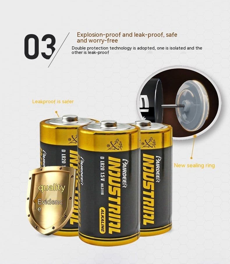 image-No 1 Alkaline Battery Simple Package