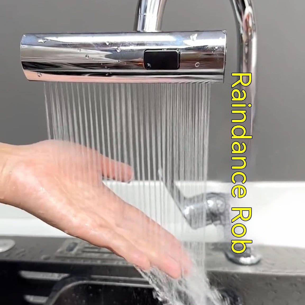 image-Kitchen Faucet Waterfall Outlet Splash Proof Universal Rotating Bubbler Multifunctional Water Nozzle Extension Kitchen Gadgets